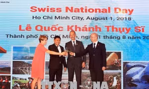 Kỷ niệm Quốc khánh Liên bang Thụy Sĩ tại Thành phố Hồ Chí Minh