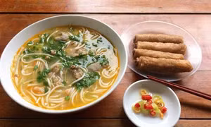 Cháo canh Ba Đồn - đặc sản vùng cửa sông Gianh