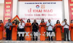 Triển lãm mỹ thuật Bắc miền Trung lần thứ 23 tại Hà Tĩnh
