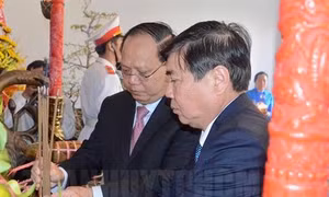 Thành phố Hồ Chí Minh: Tri ân Chủ tịch Hồ Chí Minh và Chủ tịch Tôn Đức Thắng