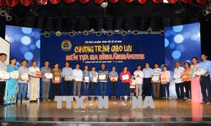 Thành phố Hồ Chí Minh: Tuyên dương gia đình đoàn viên, công nhân lao động vượt khó xây dựng gia đình hạnh phúc