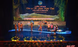 Khai mạc Liên hoan Dân ca ví, giặm Nghệ Tĩnh lần thứ 4
