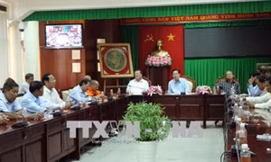 Sóc Trăng họp mặt cán bộ chủ chốt người dân tộc Khmer nhân Tết Chol Chnăm Thmây