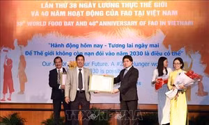 Ngày Lương thực thế giới: Để thế giới không còn nạn đói vào năm 2030
