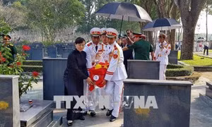 UBND Thành phố Hồ Chí Minh tổ chức truy điệu và an táng 6 hài cốt liệt sĩ