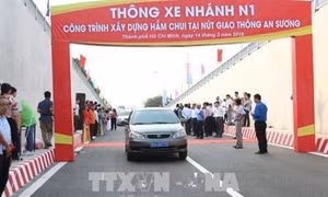 Thành phố Hồ Chí Minh thông xe nhánh N1 hầm chui An Sương