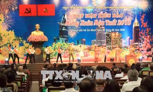 Thành phố Hồ Chí Minh họp mặt kiều bào mừng Xuân Mậu Tuất 2018