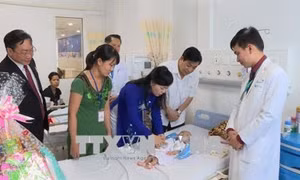 Khánh thành Bệnh viện nhi hiện đại nhất Việt Nam