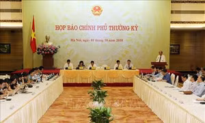 Họp báo Chính phủ tháng 10 giải đáp nhiều vấn đề nóng, dư luận quan tâm