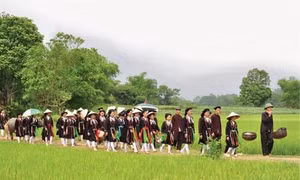 Độc đáo lễ cưới của người Sán Dìu