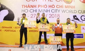 Giải Billiards 3 băng cúp thế giới Thành phố Hồ Chí Minh năm 2018: Cơ thủ Trần Quyết Chiến đăng quang ngôi vô địch