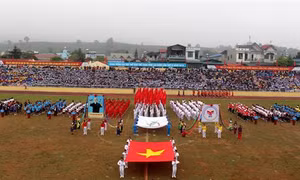Khai mạc Đại hội thể dục thể thao tỉnh Lai Châu lần thứ IV, năm 2018