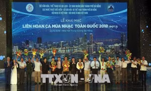 Khai mạc Liên hoan Ca múa nhạc toàn quốc đợt 2 năm 2018 