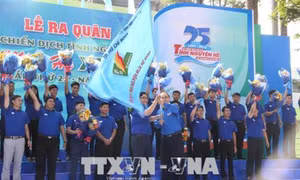 Hơn 60.000 sinh viên tham gia Chiến dịch tình nguyện Mùa hè xanh lần thứ 25 năm 2018