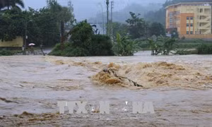 Lũ trên sông Thao và các sông ở Thanh Hóa, Nghệ An tiếp tục lên, nguy cơ cao xảy ra sạt lở đất, lũ quét ở vùng núi Bắc Bộ