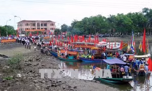 Đón nhận bằng di sản văn hóa phi vật thể Lễ hội Đền Chiêu Trưng