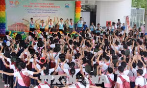 Khai mạc Trại hè thiếu nhi 3 nước Việt Nam, Lào, Campuchia