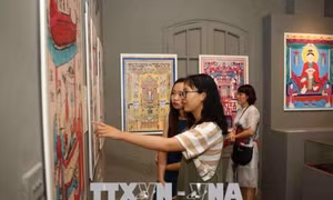 Triển lãm "Tranh dân gian Việt Nam" tại Hoàng thành Thăng Long