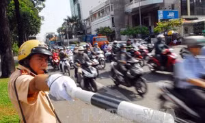 Thành phố Hồ Chí Minh bảo đảm an toàn giao thông cho các kỳ thi tuyển sinh