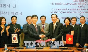 Thiết lập quan hệ hữu nghị và hợp tác giữa Thành phố Hồ Chí Minh và tỉnh Gyeonggi (Hàn Quốc)