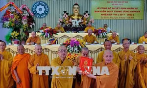 Kiện toàn cơ cấu tổ chức của 13 Ban, Viện Trung ương Giáo hội Phật giáo Việt Nam nhiệm kỳ VIII (2017-2022)