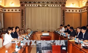 Thành phố Hồ Chí Minh và JICA Việt Nam đẩy mạnh phối hợp đảm bảo tiến độ các dự án