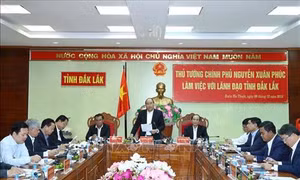 Thủ tướng Nguyễn Xuân Phúc: Đắk Lắk phải đi đầu trong việc tiến tới tự cân đối được ngân sách ở Tây Nguyên