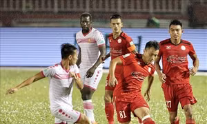 Câu lạc bộ Thành phố Hồ Chí Minh thắng đậm người “anh em” Sài Gòn FC