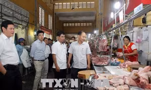 Thành phố Hồ Chí Minh xây dựng chợ Bến Thành bảo đảm an toàn thực phẩm