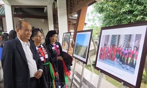 Triển lãm ảnh "Múa Tắc Xình - nét văn hóa đặc sắc của dân tộc Sán Chay"