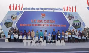 Lễ ra quân chiến dịch Thanh niên tình nguyện hè 2018