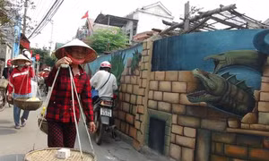 Ấn tượng làng bích họa Cảnh Dương
