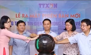 Khai trương phiên bản mới Cổng thông tin điện tử Thông tấn xã Việt Nam