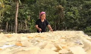 Bánh xén ăn Tết của người Thái ở Điện Biên
