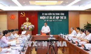 Thông báo về Kỳ họp 26 của Ủy ban Kiểm tra Trung ương