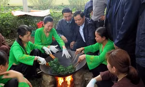 Lễ hội “Hương sắc Trà xuân - Vùng chè đặc sản Tân Cương”