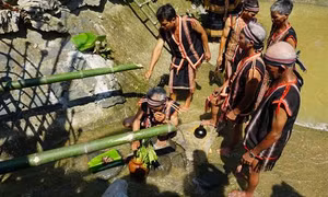 Tái hiện Lễ cúng bến nước của đồng bào Gia Rai