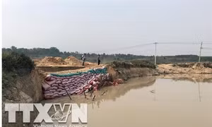 Lò gạch thủ công “phá” công trình hồ chứa Đăk Yên