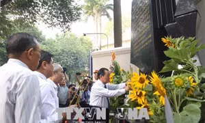 Khánh thành Bia Tưởng niệm chiến sĩ Biệt động Sài Gòn