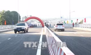 Thành phố Hồ Chí Minh chính thức thông xe cầu qua đảo Kim Cương