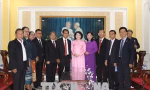 Chia sẻ kinh nghiệm hoạt động Mặt trận giữa Thành phố Hồ Chí Minh và tỉnh Champasak (Lào)