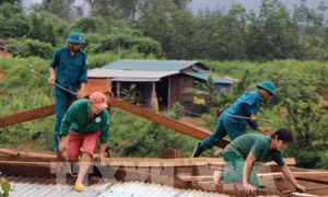 Kon Tum ổn định cuộc sống cho người dân sau bão lũ