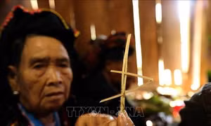 Độc đáo lễ hội Pang Phóong ở Điện Biên