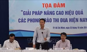 Kịp thời biểu dương, khen thưởng nhằm phát huy hiệu quả các phong trào thi đua 