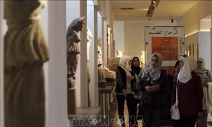 Syria: Bảo tàng cổ đại Damascus mở cửa trở lại đón khách tham quan