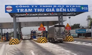 Long An thông tin giá dịch vụ sử dụng đường bộ dự án BOT Bến Lức-Đức Hòa