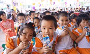 Hà Nội "chốt" doanh nghiệp trúng thầu chương trình Sữa học đường