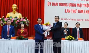 Ông Hầu A Lềnh được cử giữ chức Phó Chủ tịch - Tổng thư ký Ủy ban Trung ương MTTQ Việt Nam