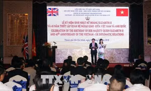Kỷ niệm sinh nhật Nữ hoàng Anh và 45 năm thiết lập quan hệ ngoại giao Việt Nam-Anh quốc