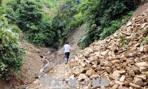 28 bản ở huyện Nậm Nhùn vẫn bị cô lập sau mưa lũ